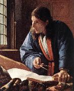 VERMEER VAN DELFT, Jan, The Geographer (detail) jug